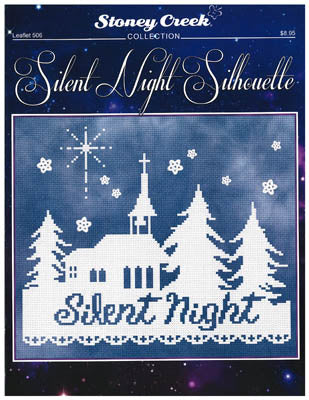 Stoney Creek Silent Night Silhouette LFT506 christmas cross stitch pattern