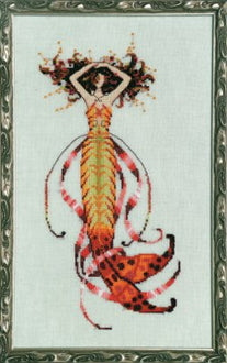 Mirabilia Siren's Song Mermaid NC189 cross stitch pattern