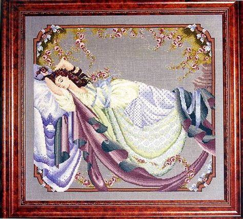 Mirabilia Sleeping Beauty MD5 cross stitch pattern