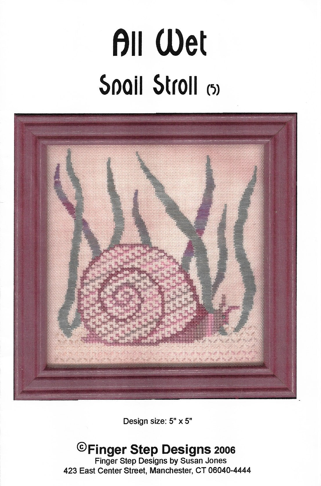 Snail Stroll pattern – Sandra's Stitch Stash