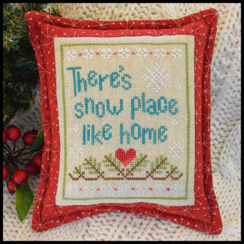 Country Cottage Needleworks Snow Place Like Home 3 cross stitch pattern