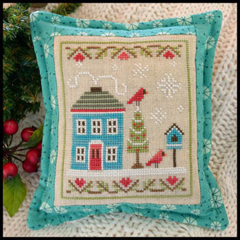Country Cottage Needleworks Snow Place Like Home 4 cross stitch pattern