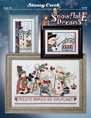 Stoney Creek Snowflake Dreams Christmas BK484 cross stitch booklet