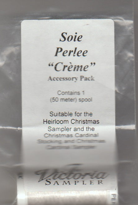 Victoria Sampler Soie Perlee Creme Accessory Pack