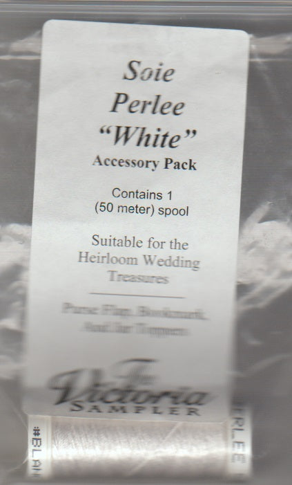Victoria Sampler Soie Perlee White Accessory Pack
