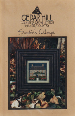 Cedar Hill Sophie's Cottage cross stitch pattern