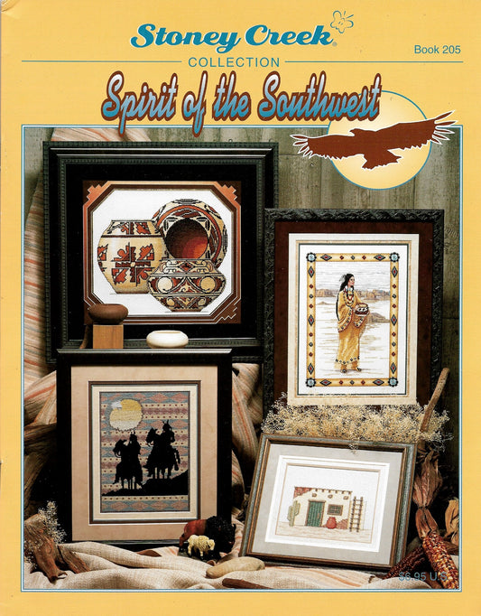 Stoney Creek Spirit of the Southwest BK205 native american cross stitch pattern