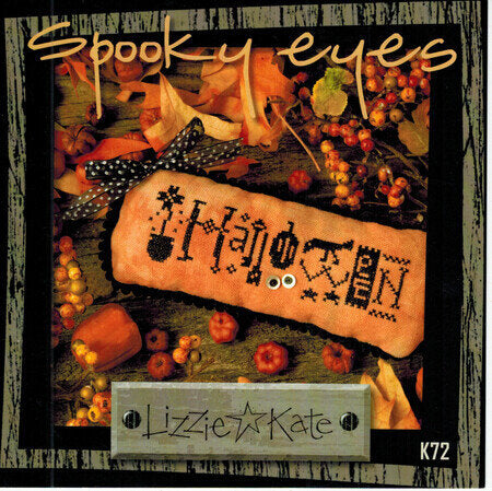 Lizzie Kate Spooky Eyes K72 cross stitch pattern