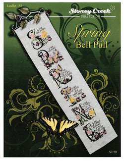 Stoney Creek Spring Bell Pull 1 LFT155 cross stitch pattern