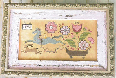 Plum Street Samplers Spring Delivery cross stitch pattern