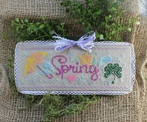 Luhu Stitches Spring Fling cross stitch pattern