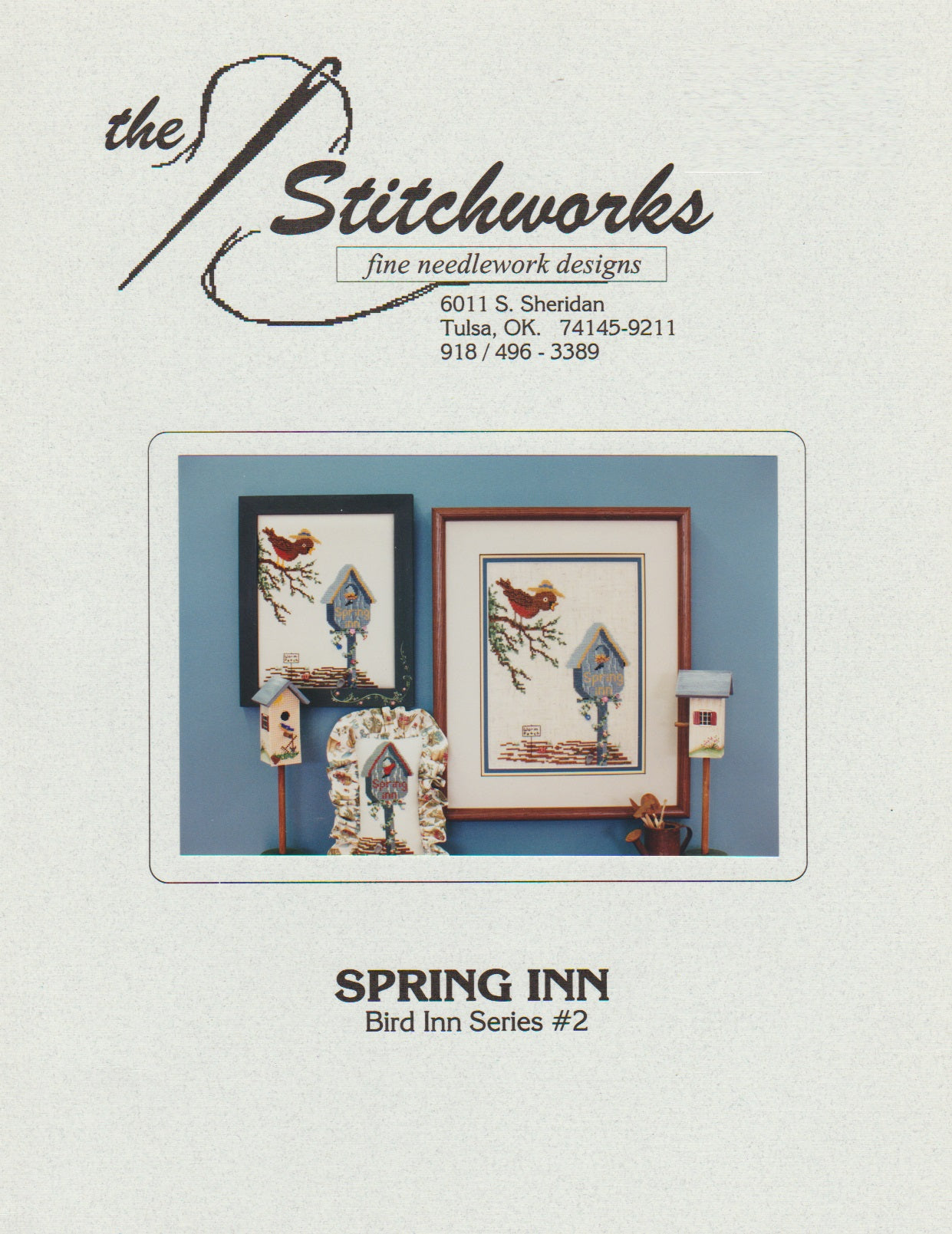Stitchworks Spring Inn cross stitch pattern