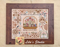 Lila's Studio Spring Quaker 0422 cross stitch pattern