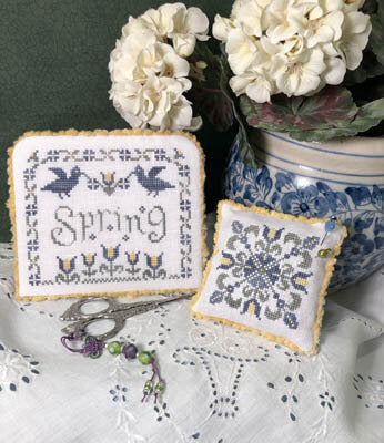 Scissortail Designs Spring cross stitch pattern