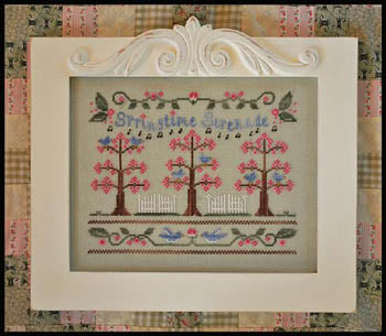 Country cottage Needleworks Springtime Serenade CCN37 cross stitch pattern