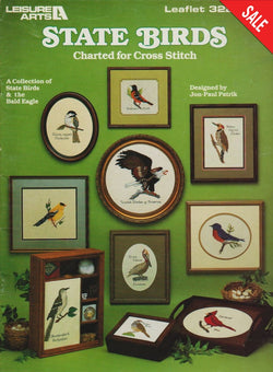 Leisure Arts State Birds 322 cross stitch pattern