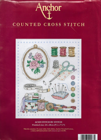 Coats Anchor Stitch by Stitch ACS29 cross stitch kit