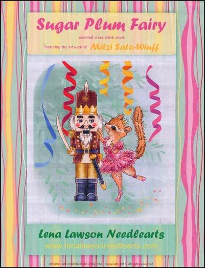 Lena Lawson Sugar Plum Fairy Christmas cross stitch