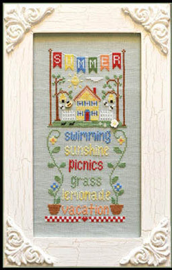 Country Cottage Needleworks Summer - Seasonal Celebrations cross stitch pattern
