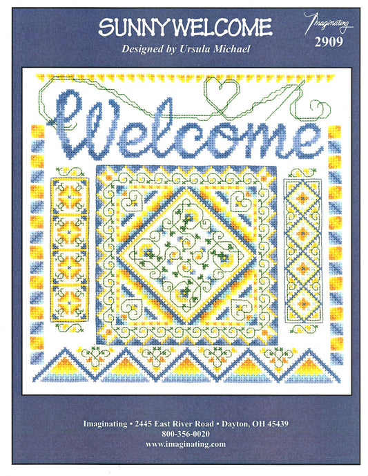 Imaginating Sunny Welcome 2909 cross stitch kit