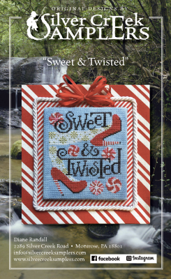 SilverCreek Samplers Sweet & Twisted christmas cross stitch pattern