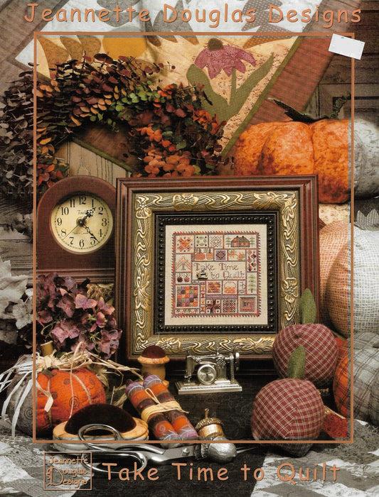 Jeannette Douglas Take Time To Quilt - Autumn cross stitch pattern