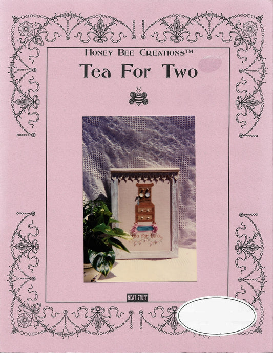Honey Bee Creations Tea For Two cross stitch pattern