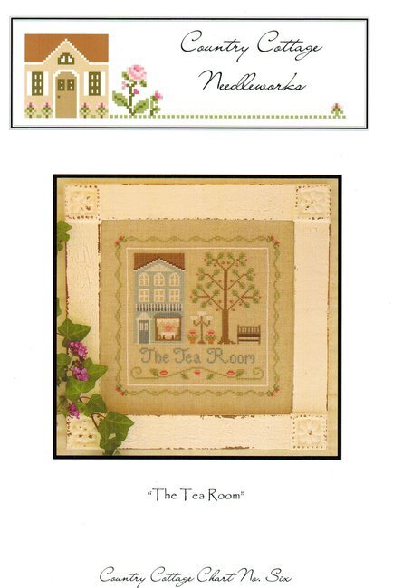 Country Cottage Needleworks The Tea Room cross stitch pattern