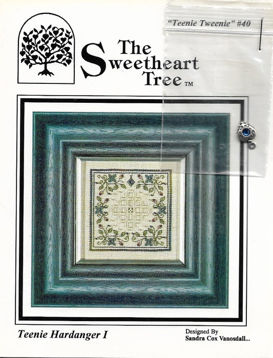 Sweetheart Tree Teenie Hardanger I 40 cross stitch pattern