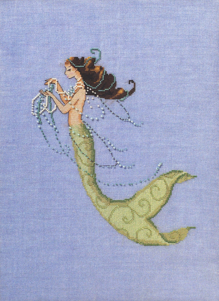 Mirabilia Tesore Mia NC233 mermaid cross stitch pattern