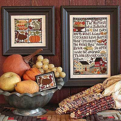 Prairie Schooler Thanksgiving Comes Again PS141 cross stitch pattern