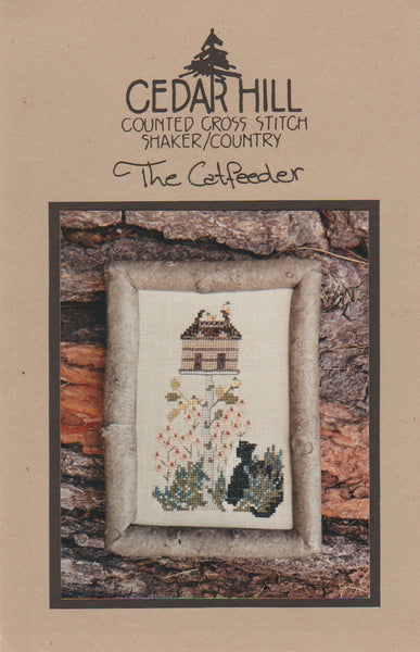 Cedar Hill The Cat Feeder cross stitch pattern
