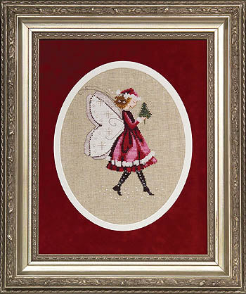 Nora Corbett The Christmas Elf Fairy cross stitch pattern