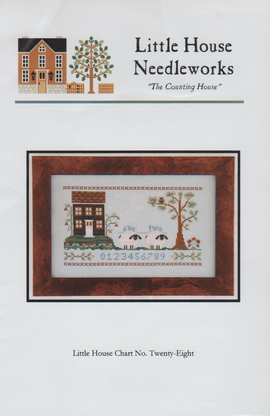 Little House Needleworks The Counting House cross stitch pattern