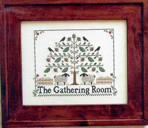 Little House Needleworks The Gathering Room 5 cross stitch pattern