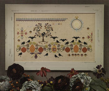 Cricket Collection The Great Pumpkin Conspiracy, CC295 halloween cross stitch pattern