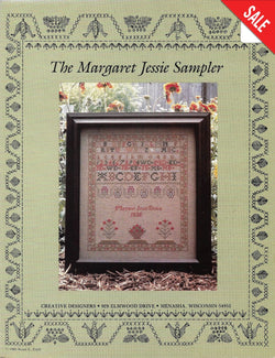 creative Designers The Margaret Jessie Sampler cross stitch pattern