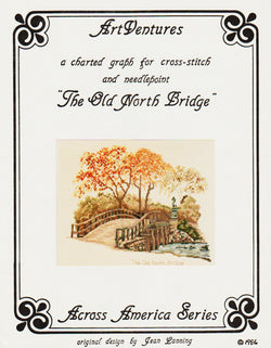 Art Ventures The Old North Bridge cross stitch pattern