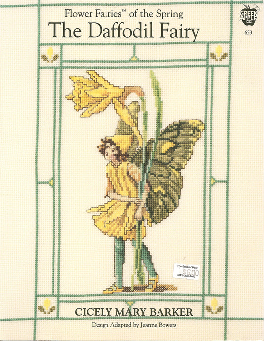 Green Apple The Daffodil Fairy cross stitch pattern