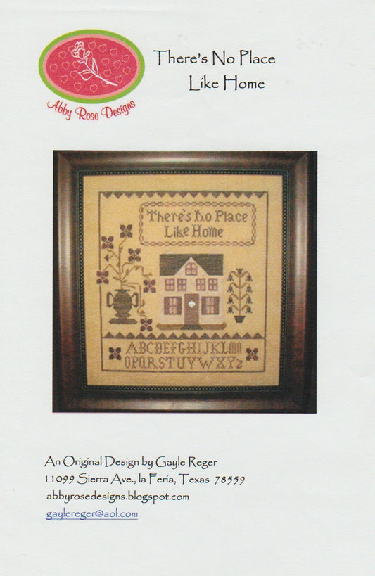 Abby Rose Designs There's No Place Like Home cross stitch pattern