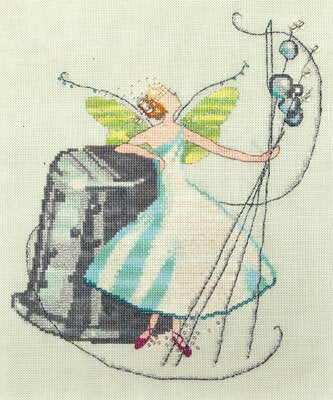 Nora Corbett Thimble Fairy cross stitch pattern