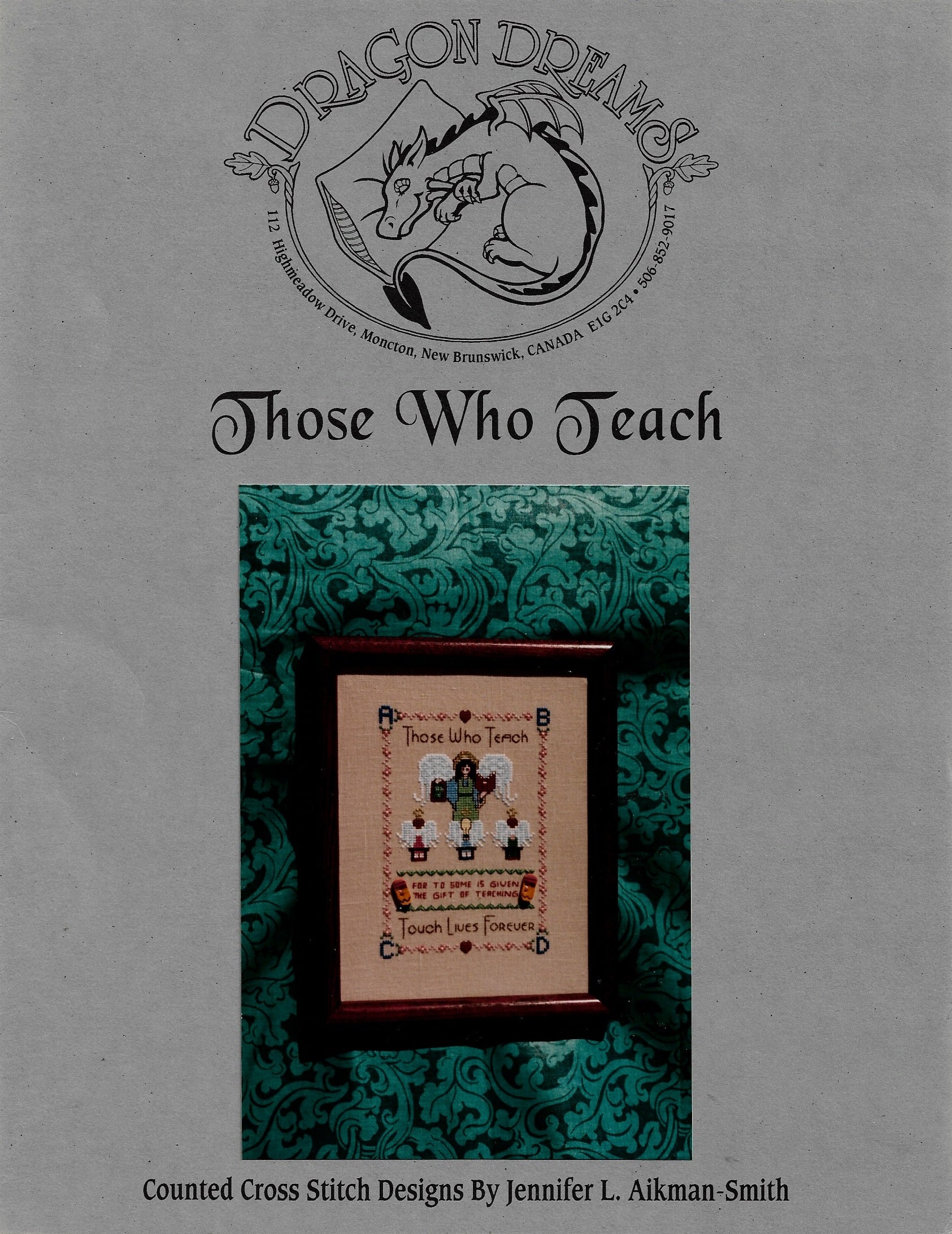 Dragon Dreams Those Who Teach DD23 cross stitch pattern