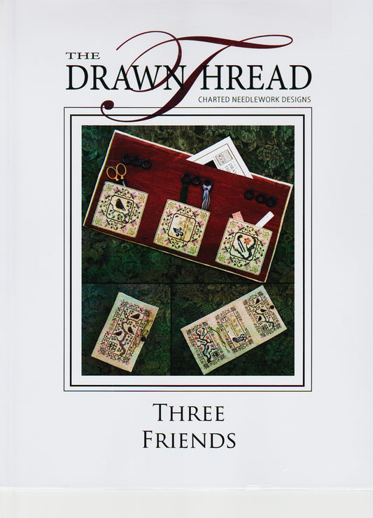 The Crawn Thread Three Friends cross stitch pattern