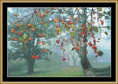 Mystic Stitch Through The Mist FL-02 cross stitch pattern