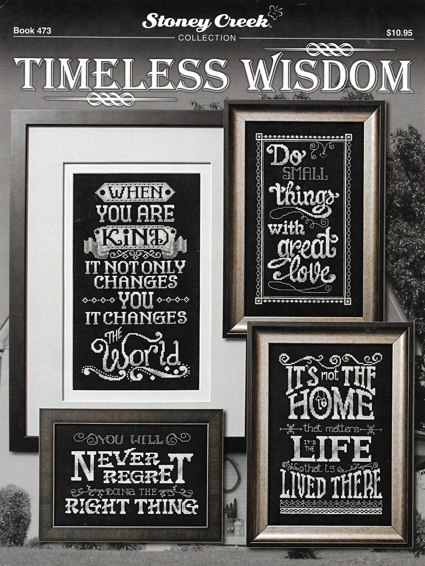 Stoney Creek Timeless Wisdom BK473 cross stitch pattern