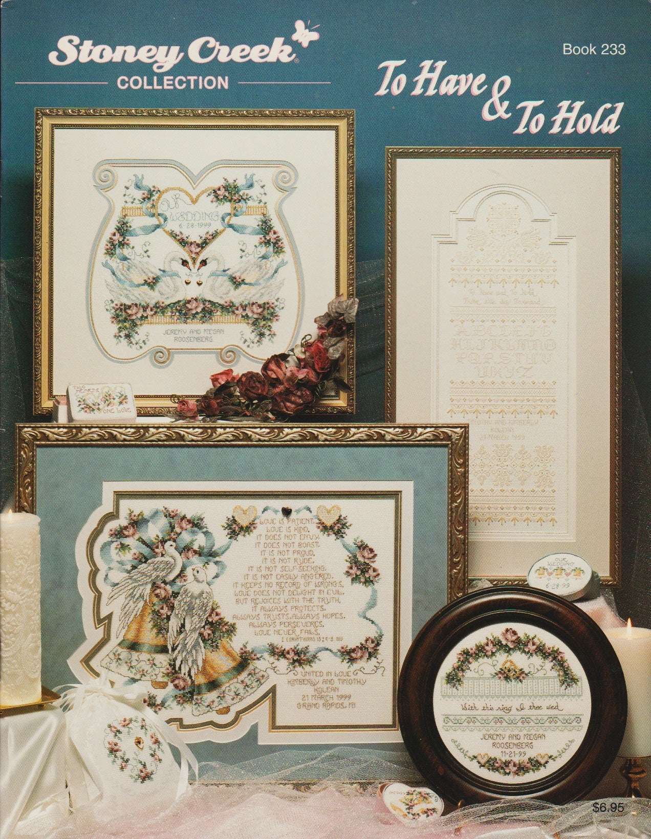 Stoney Creek To Have & To Hold BK233 wedding cross stitch pattern