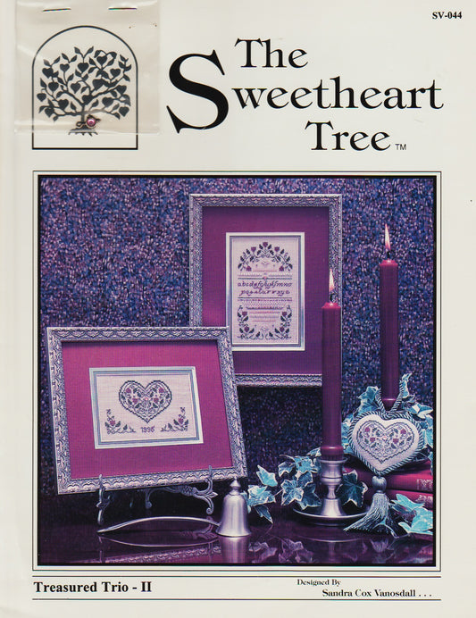 Sweetheart Tree Treasured Trio II SV-044 wedding cross stitch pattern