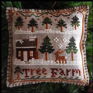 Little House Needlework Tree Farm 44 cross stitch pattern