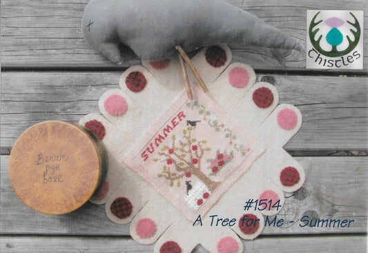 Thistles A Tree For Me-Summer TH1514 cross stitch pattern
