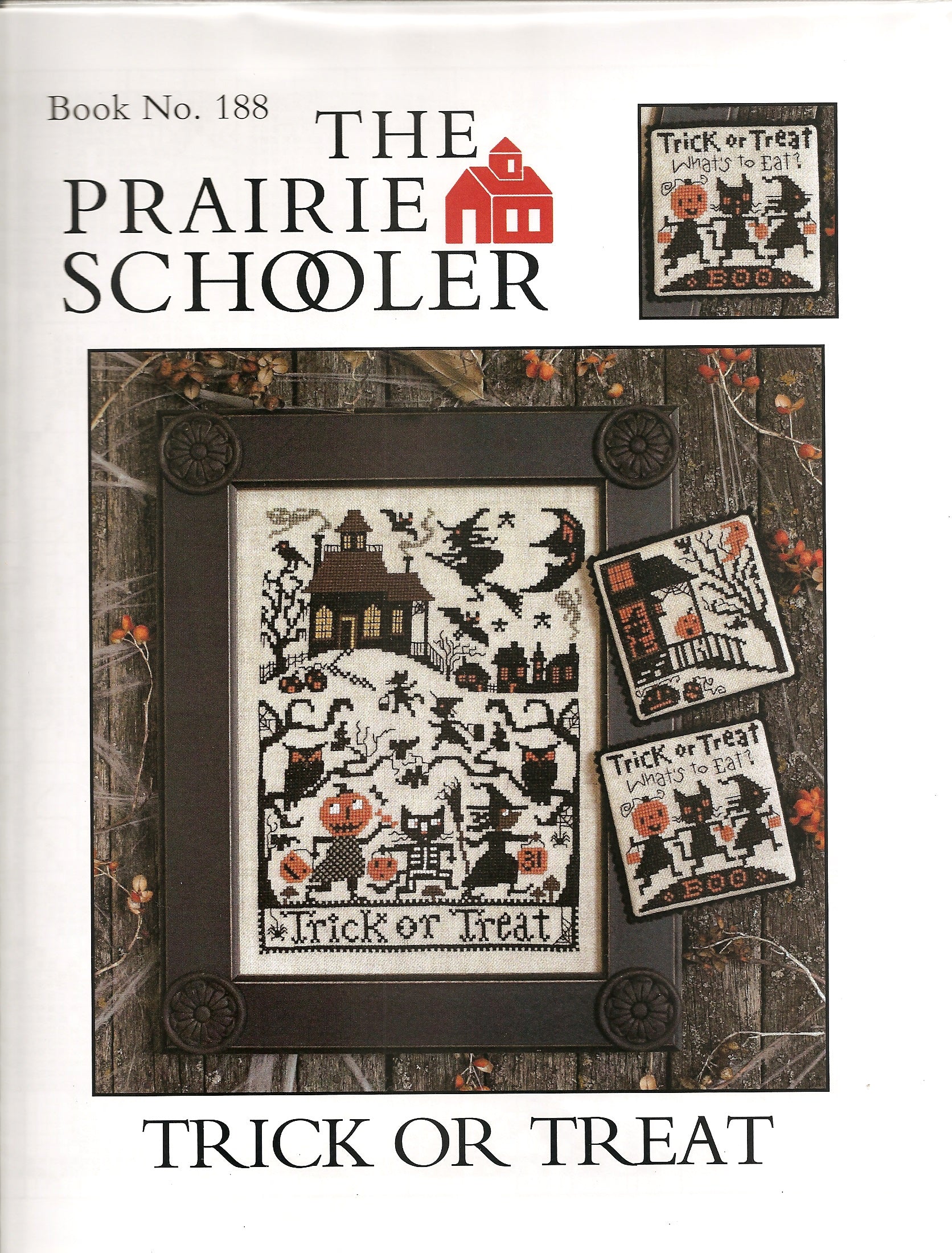 Prairie Schooler Trick or Treat 188 Halloween cross stitch pattern